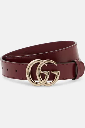 Gucci Cinturón GG Marmont de piel