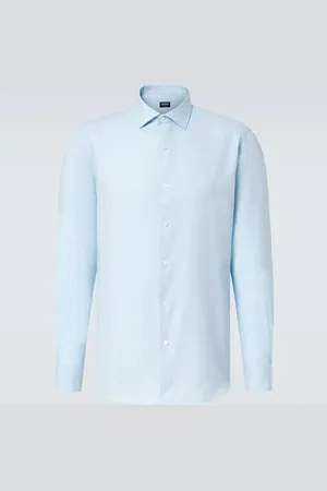 Ermenegildo Zegna Camisa de cachemir y algodón