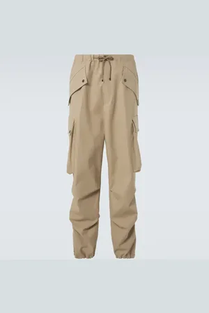 DRIES VAN NOTEN Pantalones cargo de mezcla de algodón