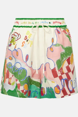 ALÉMAIS Alémais Shorts Nadia de lino de tiro alto