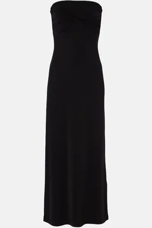 TOVE Vestido largo Cate sin tirantes