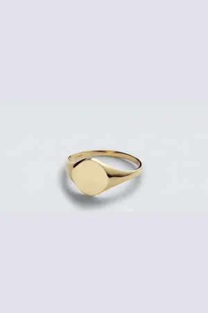 Mateo Anillo Signet de oro de 14 ct
