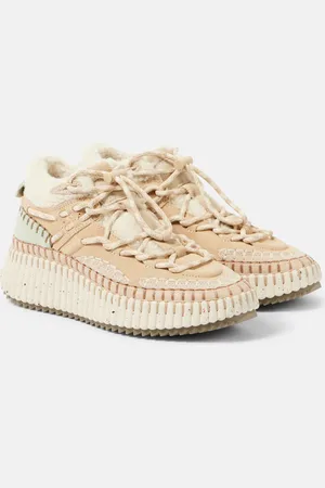 Chloé Chloé Zapatillas Nama de ante con borrego