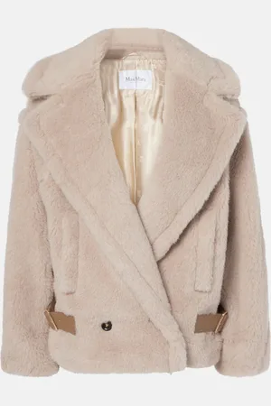 Max Mara Chaqueta Radice de tejido Teddy