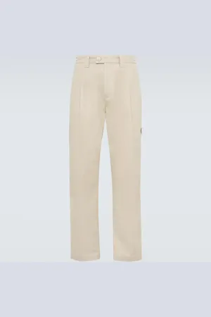 Stone Island Pantalones rectos Ghost de algodón