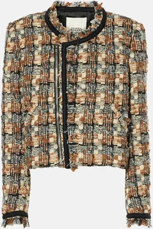 Isabel Marant Chaqueta cropped Kerry de mezcla de lana