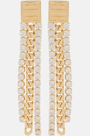 Givenchy Pendientes 4G con cristales