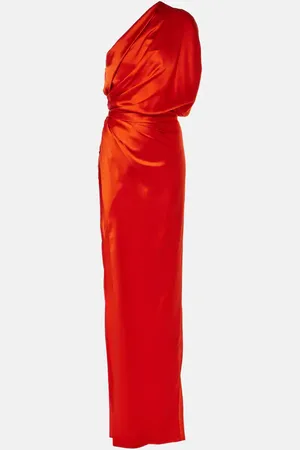 The Sei Vestido de fiesta de satén de seda