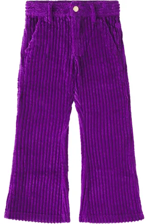 Molo Pantalones flared Aida de pana de algodón