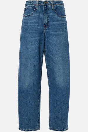 Frame Jeans barrel fit de tiro medio