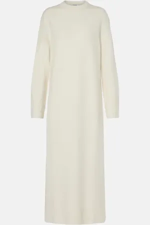 Fforme Vestido recto Ainsley de mezcla de lana