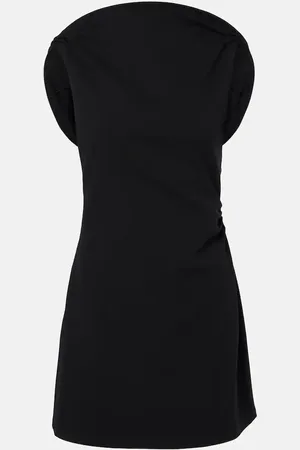 Jacquemus Vestido corto La Mini Robe Bordo