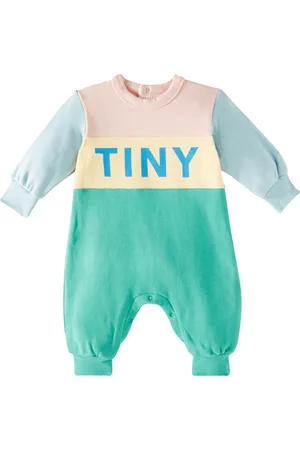 Tiny Cottons Bebé - body de algodón colorblock