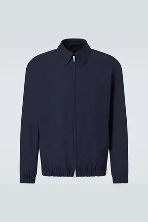 LARDINI Chaqueta bomber de lana y algodón