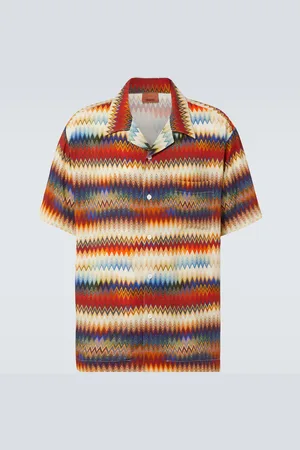 Missoni Camisa bowling en zigzag