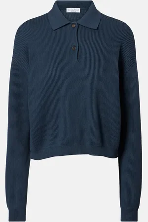 Brunello Cucinelli Polo de algodón