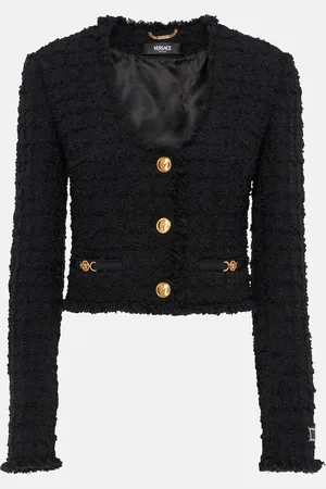 VERSACE Chaqueta Heritage de tweed