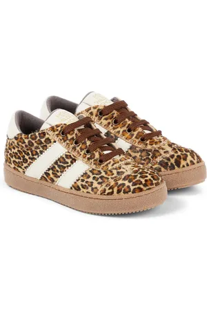 PèPè PèPè Zapatillas de pelo de becerro estampadas