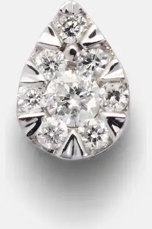 PERSÉE Persée Pendiente individual Piercing de oro de 18 ct con diamantes