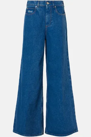 Marni Jeans anchos con logo