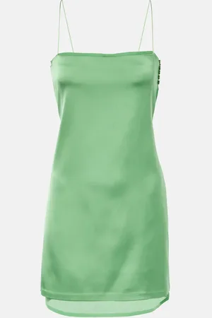 Jacquemus Vestido corto Elica de satén