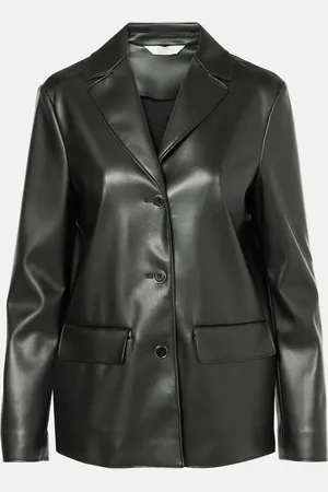 Max Mara Blazer Odilia de piel sintética
