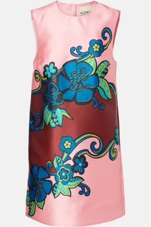 ALÉMAIS Alémais Vestido corto estampado