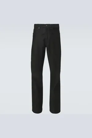 Maison Margiela Pantalones rectos de algodón