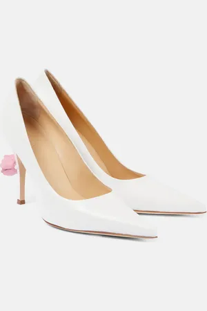 MAGDA BUTRYM Sandalias de piel con aplique floral