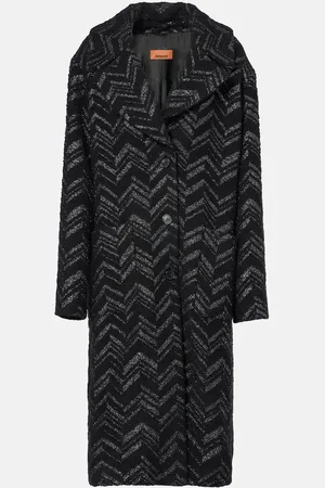 Missoni Abrigo de lamé en zigzag
