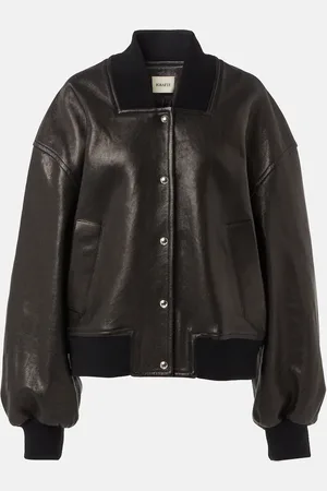 Khaite Chaqueta bomber Spence de piel