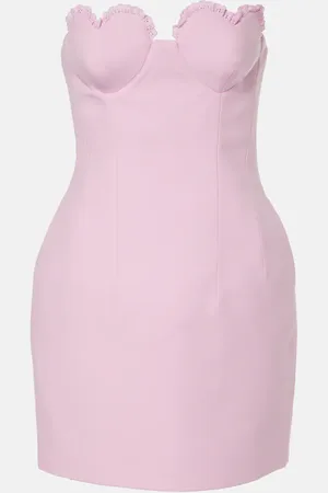 Ilkyaz Ozel Vestido corsé Aurelie con encaje