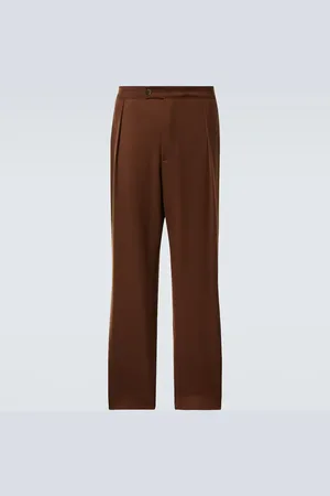 King & Tuckfield Pantalones rectos de lana