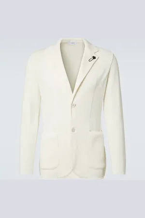 LARDINI Blazer de punto de algodón