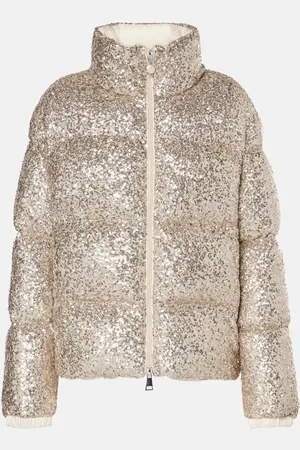 Moncler Chaqueta de plumas Anterne con lentejuelas