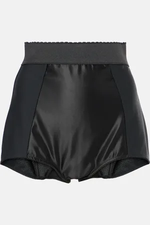 Dolce & Gabbana Shorts de tiro alto con paneles