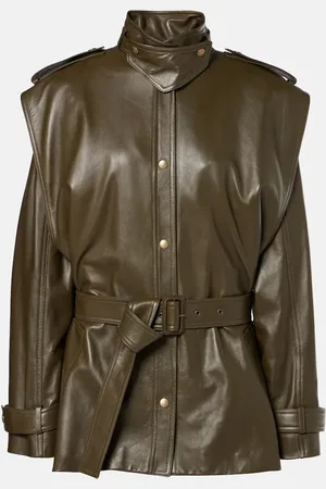 Chloé Chloé Chaqueta de piel oversized