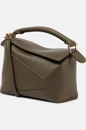 Loewe Bolso al hombro Puzzle Mini de piel
