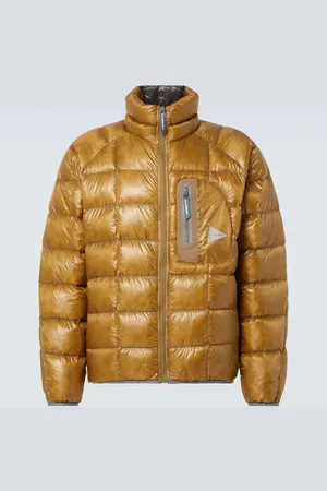 and wander Chaqueta de plumas con paneles