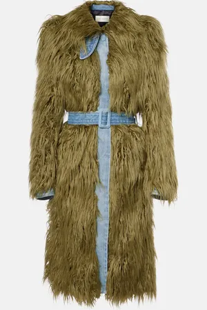 DRIES VAN NOTEN Abrigo Rangel en denim