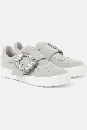 Roger Vivier Zapatillas Very Vivier de ante adornadas
