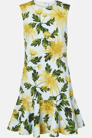 Oscar de la Renta Vestido corto Chrysanthemum