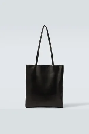 The Row Tote Flat de piel
