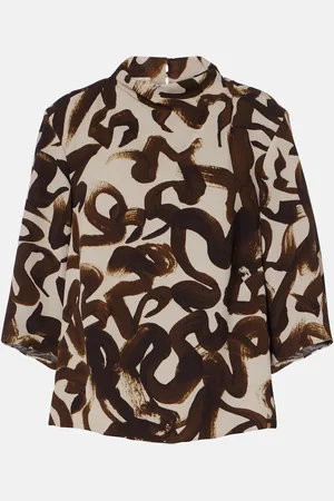 DRIES VAN NOTEN Top estampado