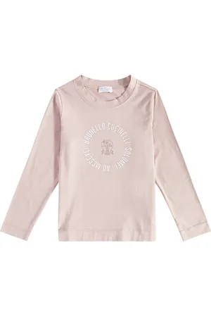 Brunello Cucinelli Camiseta de algodón con logo