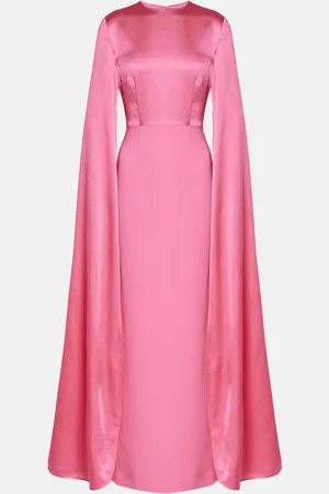 Solace Vestido de fiesta Adley de crepé