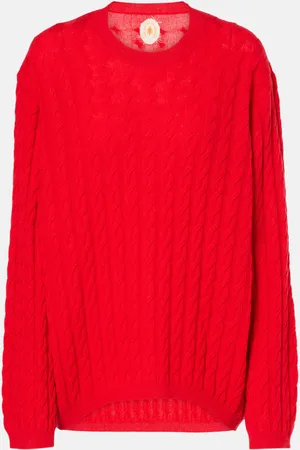 Jardin des Orangers Jersey trenzado de lana y cachemir