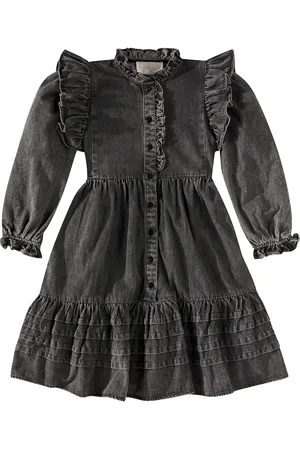 Petite Amalie Vestido de chambray de algodón