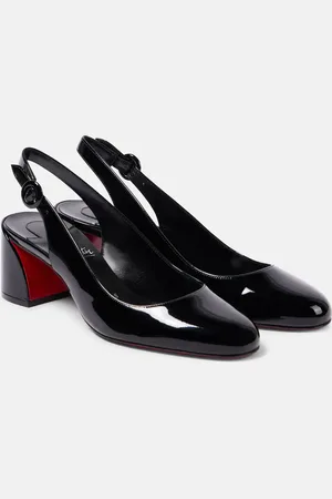 Christian Louboutin Salones destalonados So Jane 55 de charol