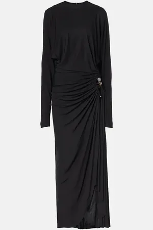 CHRISTOPHER ESBER Vestido largo Helix de jersey adornado